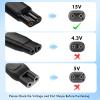 15V USB Charging Cable for Philips Shaver, Norelco One Blade & All-in-One Grooming Trimmers - Replacement HQ8505 Charger Cord,Compatible with Philip Series 3000 5000 7000 (Black) view 3