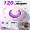 Beser Ultrasonic Retainer Cleaner, 2X Clean, Dental Ultrasonic Tooth Cleaner Machine Pod for Aligner, Nightguard, Mouth Guard, Denture Cleaner Baths, Jewelry, IPX6, 200ML (Pink) view 3