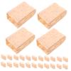 Anneome 50pcs Toothbrush Head Cover Travel Toothbrush Covers Dust Caps for Heads Brush Coverings Plastic Protection Travel Holder
