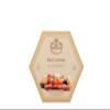 Cafer Erol Turkish Delight Assorted Fruit Flavours 300g Hexagon Gift Box Strawberry, Lemon, Mint, Orange Luxury Traditional Sweets from Istanbul view 3