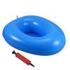 VERDANVERSE Inflatable Bedpan for Elderly Portable Air Inflatable Bed Pan Blue Bedridden Care Bedpan Random Color view 1
