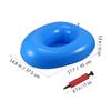 VERDANVERSE Inflatable Bedpan for Elderly Portable Air Inflatable Bed Pan Blue Bedridden Care Bedpan Random Color view 2