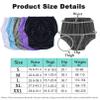 3 Pack Adult Diaper Covers,Leakproof Incontinence Underwear Washable Reusable Waterproof Adults Plastic Pants Diaper Cover Incontinence Panties Unisex(Gray+Purple+White,Large) view 2