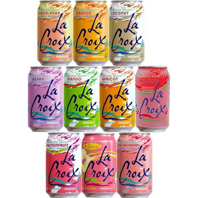 Lacroix sparkling water Mix Bundle by serendib any random flavours mix bundle Delicious sparkling water cans Pack of 12