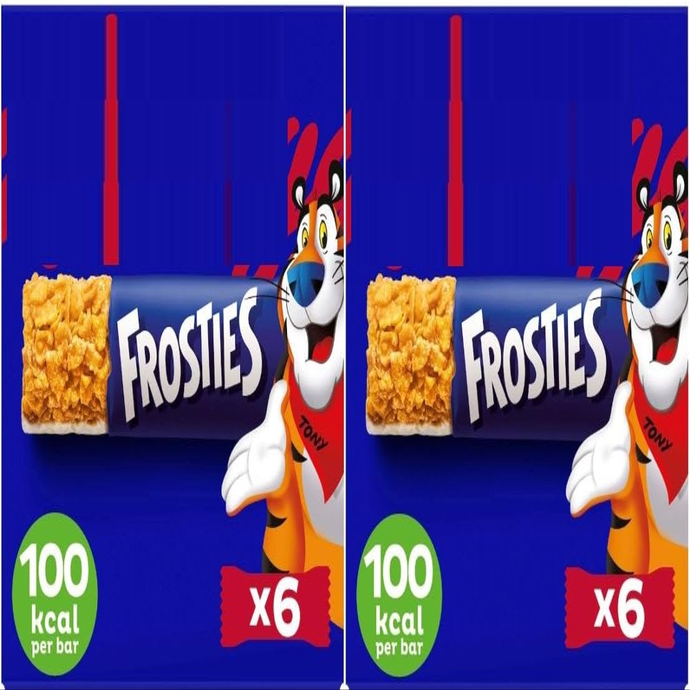 Kelog's Frosties Milk Cereal Bar Multipack, 6x25g(2pack)