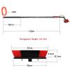 3-12M Window Cleaning Pole, Window Cleaning Brush Solar Panel,Window Cleaner Kit, Water/Hose Fed Pole, Cleaning Photovoltaic and Solar Panels,5M Rod,35cm Brush Head,35cmb view 2