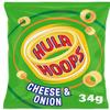 Hula Hoops Cheese & Onion Crisps 34g (Pack of 24) "Deliciousness that brings a smile" For All Occasions view 1