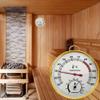 2 in 1 Sauna Thermometer Hygrometer, Accurate Temperature Humidity Gauge for Steam Room, for DIAL Design 10-120C Range view 4