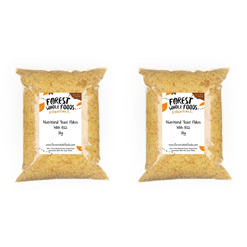 Nutritional Yeast Flakes With B12 | Forest Whole Foods (2kg)