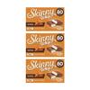Skinny Whip Dark Chocolate Bars Less Than 80 Calories High Fibre Vegetarian Snack | Chocolate Treats Xmas Party Kids Adults Snack Bars (Pack 3, Toffee) view 2