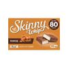 Skinny Whip Dark Chocolate Bars Less Than 80 Calories High Fibre Vegetarian Snack | Chocolate Treats Xmas Party Kids Adults Snack Bars (Pack 3, Toffee) view 3