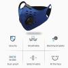 CAZSTYK Adjustable Reusable Face Protections WithCarbon Valves For Cycling Sport Mouth Covers Pisiqi Mouth Cover Half Sports view 2