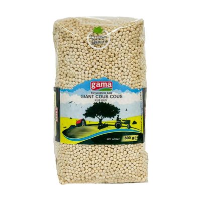 Ga-Ma's Cous Cous 800G Quick Cooking Semolina Granules Great for Light Meals Or Salads, Product from Turkey Origin Pack of 1