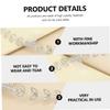 FONDOTIN Adjustable Rhinestone Mask Ear Buckle Extender with Hair Comb Mask Accessory for Comfortable Wear Suitable for Daily Use and Gift Giving White view 3