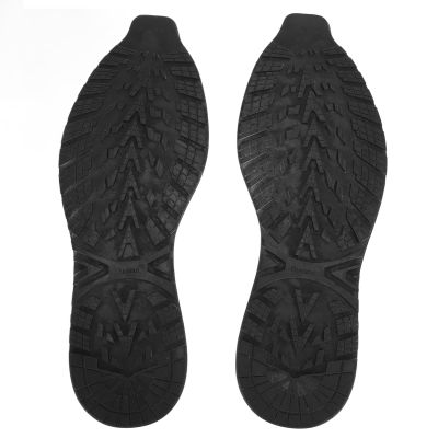 Smandy Rubber Full Soles Replacement, Shoe Soles Repair with Shock Absorption, Clear Texture for Improved Nonslip (41-44)