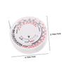 Veemoon 1.5 Meters round Plastic Body Tape Measure Flexible Measuring Tape with Accurate Measurement and Body Fat Measurement for Waist Fitness Health Monitoring view 2