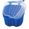 DECOMELODY 3 Sets Denture Storage Kit with Compact Plastic and Nylon Holder, Soaking Cup for Daily Oral Cleanliness and Travel Use, Portable Denture Cleaning and Dryness Case view 3