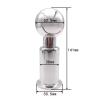 AUOQKQUT 1.5" Rotary Spray Ball CIP Tank Cleaner 360 Rotating Cleaning Head SS304 Tri Clamp Connection view 2