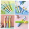 Gatuida 4pcs Cartoon Bristle Toothbrush for Kids with Soft Pp Bristles, Comfortable Experience to Encourage Oral Care Habits, Assorted Colour Manual Toothbrushes for Boys and Girls view 3