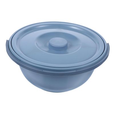Portable Chamber Pot with Cover and Handle PVC Home Use