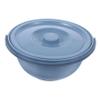 Portable Chamber Pot with Cover and Handle PVC Home Use view 1