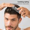 Beard Comb - Small Mustache Styling Brush - Ergonomic Men Accessories, Anti-Snag Hair Shaping Hair Styling Tools for Home Daily Business view 2