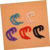 Homoyoyo 10 Pairs Silicone Ear Hooks Mask Hanger Accessories Comfortable to Wear and Keep in Place Protective Earhook for Daily Use Health and Household view 3