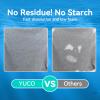 YUCO Eco Laundry Detergent Sheets - No Plastic Jug Concentrated Laundry Detergent, for Deep Cleaning Grament Freshening, Hypoallergenic, Plastic Free Packaging 100 Sheets (Ocean Amberwood,120g) view 4