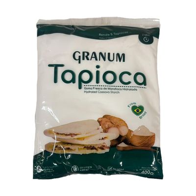 Gra-num's Hydrated Tapioca 400G Ready To Cook Tapioca Pearls Perfect For Puddings And Desserts, Product From Brazil Origin Pack Of 3