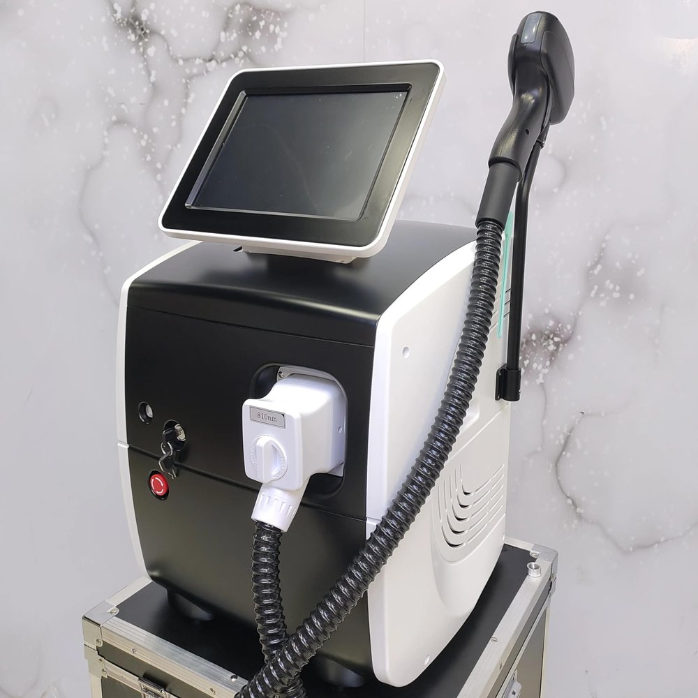 3 Wavelength Diode Laser, Permanent Hair Removal, Painless Cooling, alejandrit, 808nm 755nm 1064nm