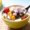 Instant small taro balls, Sweet Bubble Milk Tea, soft and sweet colorful taro balls, pearl milk tea, dessert drink ingredients, small rice dumpling, Chinese dim sum, Summer dessert syrup (250g*1 bag) view 3