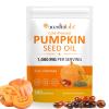 Pumpkin Seed Oil Capsules 1000mg Per Serving - 300 Softgels for Hair & Urinary Support - 2-in-1 Formula, Rich in Zinc & Omega Fatty Acids - Easy-to-Swallow view 1