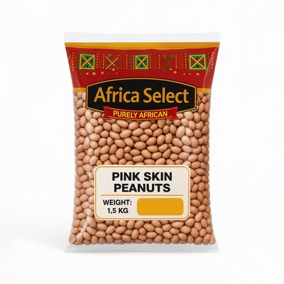 Africa Select Pink Kidney Beans 1.5kg | Premium Dry Pulses for Chilli Con Carne, Stews & Salads | High Protein & Fiber Vegan Pantry Staples | Natural Raw Red Kidney Beans Bulk Pack