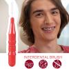 Interdental Brushes,Between Teeth Gaps Cleaning Brushes - Hygiene Toothpicks Compact Soft Bristled Picks for Adults Family Lovers Friends view 3