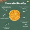 Africa Select Chana Dal 1.5kg | Premium Split Chickpeas for Curries, Stews & Snacks | High Protein & Fibre view 3