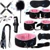 Bdsm Sex10 Piece Nylon Design Set, Multifunctional Wrist And Ankle Training Strap, Adjustable Accessories For Portable Fitness, Couple Gift - H6 view 1