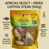 Africa Select Dried Stockfish Steak - 100g x Pack of 3 | Premium Quality | Smoky Flavour & High Protein view 3