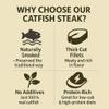 Africa Select Dried Stockfish Steak - 100g x Pack of 3 | Premium Quality | Smoky Flavour & High Protein view 4