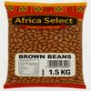 Africa Select Brown Beans 1.5kg | Premium Nigerian Brown Beans for Traditional Cooking