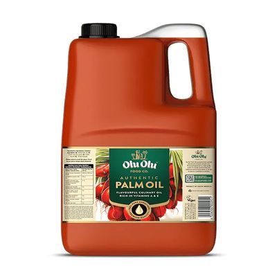 Africa Select Olu Olu Palm Oil 20L | Pure & Natural Red Palm Oil | Catering Pack