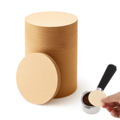 600 Pcs Coffee Filters Paper, 51mm Round Unbleached Coffee Filter, Disposable Natural Espresso Replacement Paper Filter Compatible With Aeropress Coffee Makers, Espresso Makers