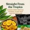 Africa Select Green Banana Chips Salted, 85g 9 Bulk Pack | Crunchy Plantain Chips Gluten Free, Natural Healthy Fibre Snack for Kids & Adults, Perfect Picnic & School Lunch Snacks view 2