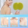 2 PCS Foot Scrubber for Shower, Non Slip Shower Foot Scrubber Mat, Cleaner Massager for Tired Feet Relief Without Bending, Relaxation,Care During Travel (Green and Blue) view 3