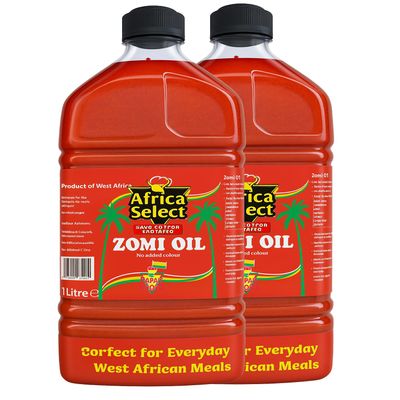 Africa Select Papa's Choice Zomi Oil No Added Colour 4 Litre | Pure & Authentic West African Palm Oil