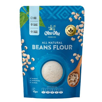 Africa Select Olu Olu Peeled Beans 4kg | Premium Skinless Black Eye Beans | Family Pack