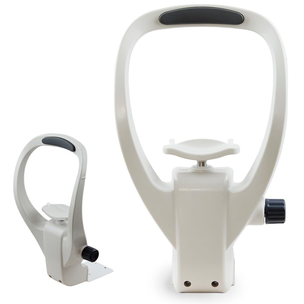 Chin Rest Forehead Support - Adjustable Height Optometry Accessories with Adjustment Knob. Ophthalmic Equipment Support for Auto Refractometer & Vision Testing Devices