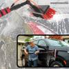 10.8m/36ft Adjustable Solar Panel Cleaning Brush and Pole, Window Cleaner Brush & Water Fed Pole Kit, Solar Panel Cleaning System Window Washing Equipment Tool with 20m water suppl view 2