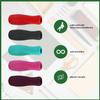 12Pcs Colour Special Supplies Foam Pencil Grips Soft Foam for Adults, Paint Brush Holder Ergonomic Open Slip Insert Pen Right Left-Handed Use for Handwriting, Drawing, Coloring view 4