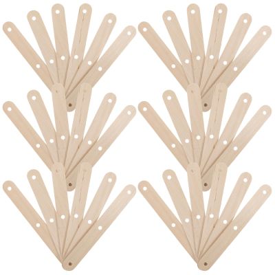 Gatuida Wooden Ice Cream Sticks Not Easy to Break or Deform 50pcs Large Beige Wood Sticks for Crafting and DIY Frozen Treat Making for Boys and Girls and Creative Projects