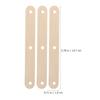 Gatuida Wooden Ice Cream Sticks Not Easy to Break or Deform 50pcs Large Beige Wood Sticks for Crafting and DIY Frozen Treat Making for Boys and Girls and Creative Projects view 2